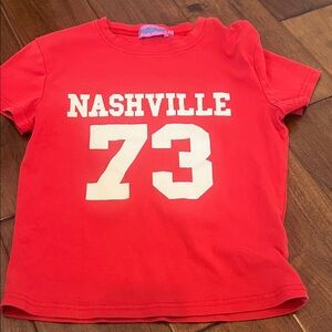 Gildan Red Nashville 73 Kids Tee